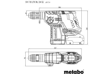 Martello Tassellatore KH 18 LTX BL 24 Q + 2x 5.2 AH 60171487 - immagine 2